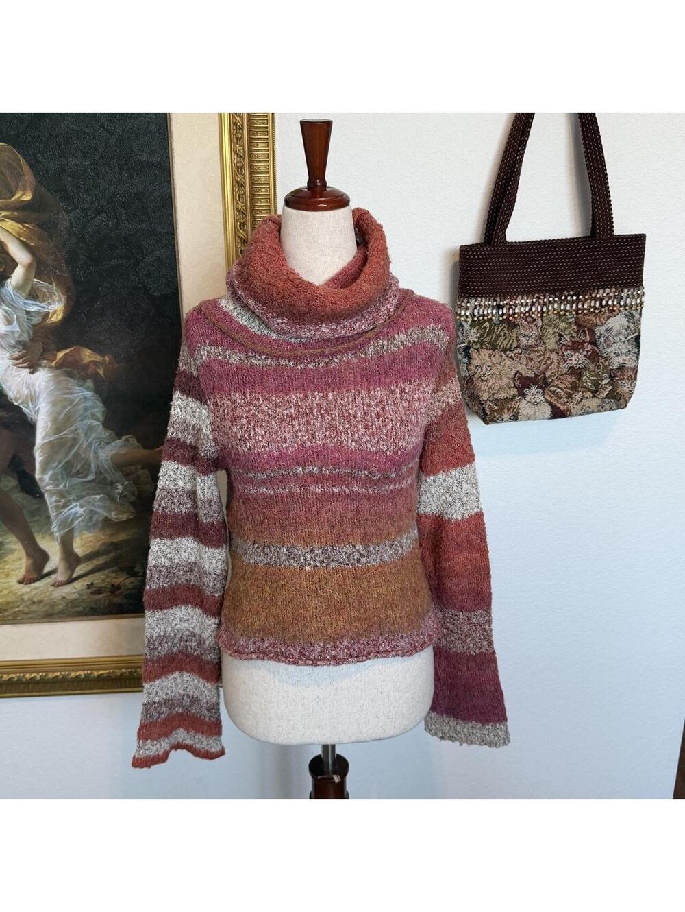 Free People Autumn Cozy Turtle Neck Sweater